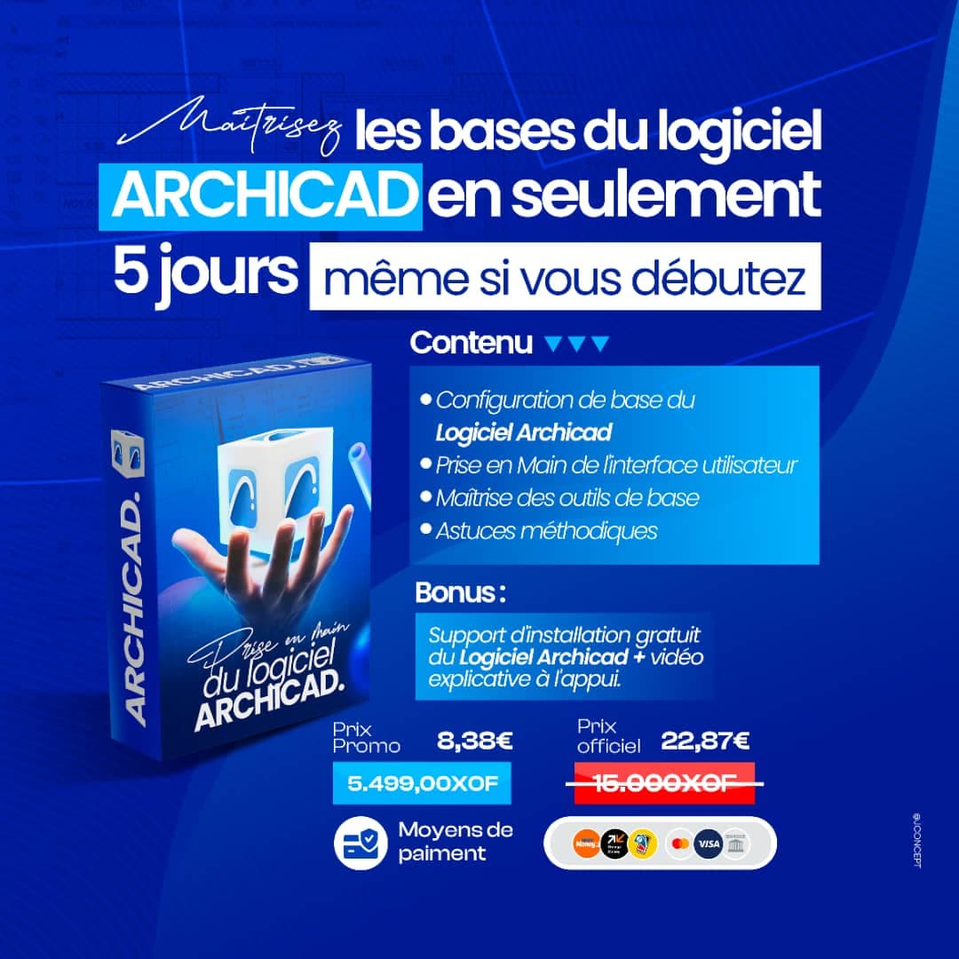 Formation Archicad - Prise en main du logiciel
